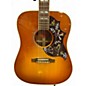 Used 2025 Gibson Hummingbird 2 Tone Sunburst Acoustic Electric Guitar