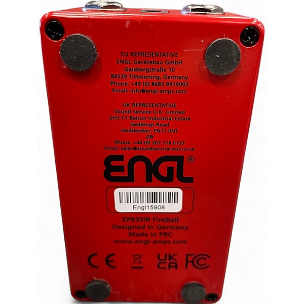 Used ENGL FIREBALL IR Pedal