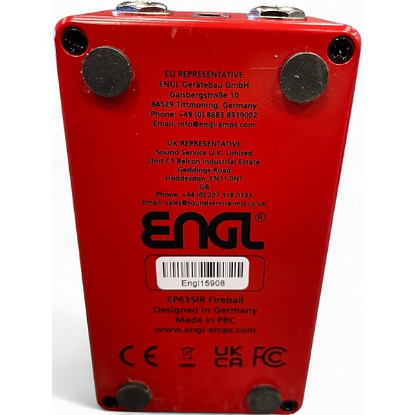 Used ENGL FIREBALL IR Pedal