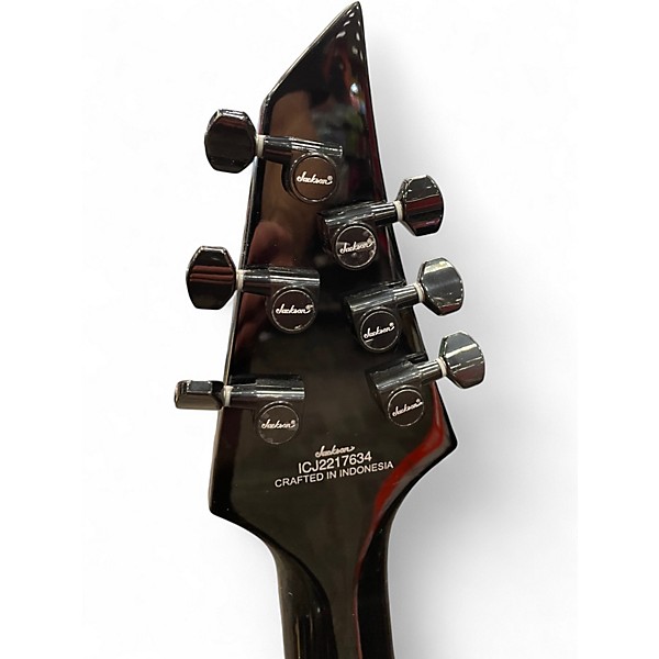 Used Jackson Chris Broderick Soloist Black Solid Body Electric Guitar