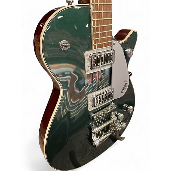 Used Gretsch Guitars G5230T Green Solid Body Electric Guitar