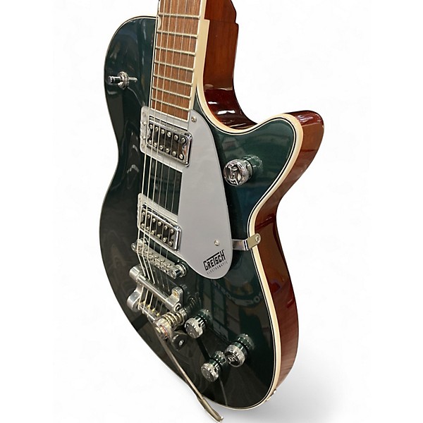 Used Gretsch Guitars G5230T Green Solid Body Electric Guitar
