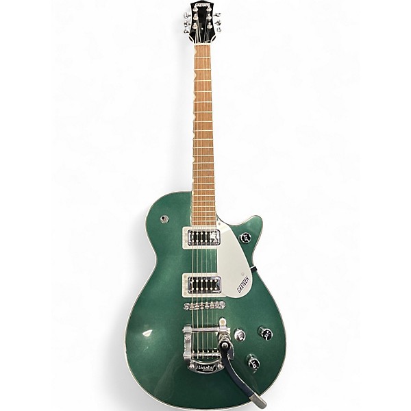 Used Gretsch Guitars G5230T Green Solid Body Electric Guitar