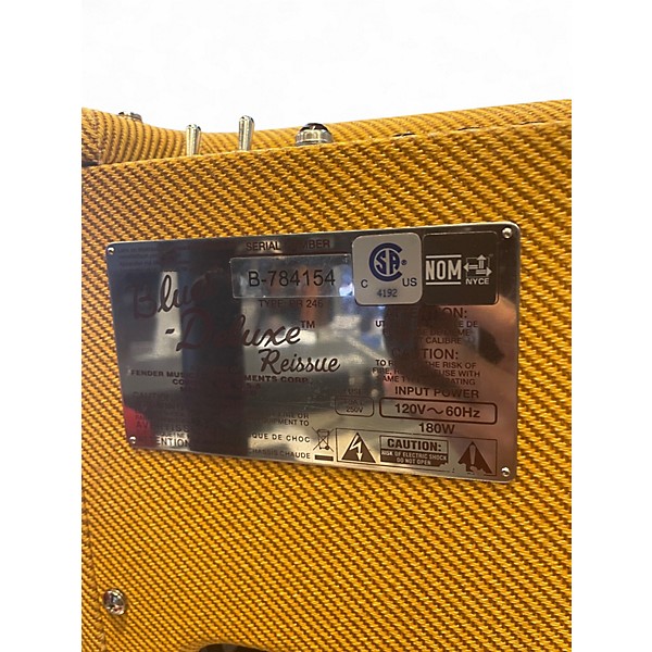 Used Fender Blues Deluxe Reissue 40W 1x12 Tube Guitar Combo Amp