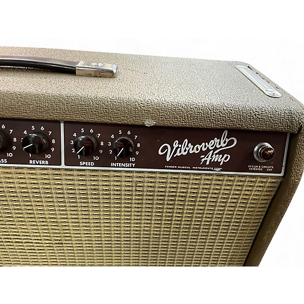 Used Fender 1963 Reissue Vibroverb 40W 2x10 Tube Guitar Combo Amp