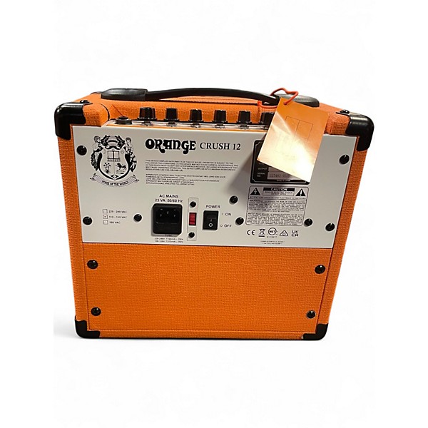Used Orange Amplifiers Crush 12 Guitar Combo Amp