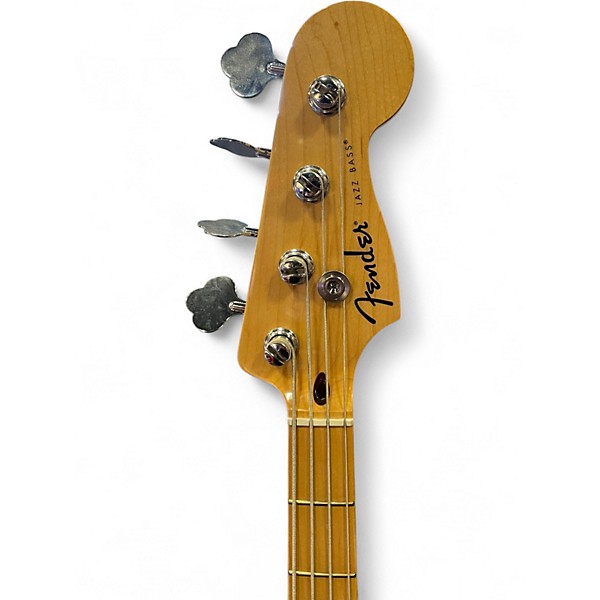 Used Fender Standard Jazz Bass Black Electric Bass Guitar