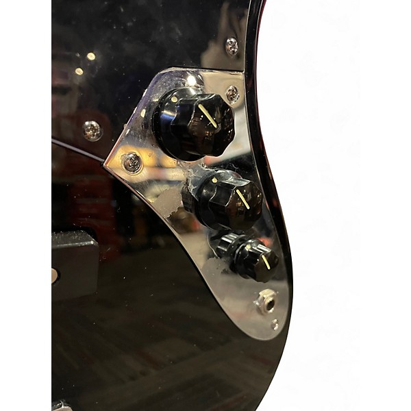 Used Fender Standard Jazz Bass Black Electric Bass Guitar