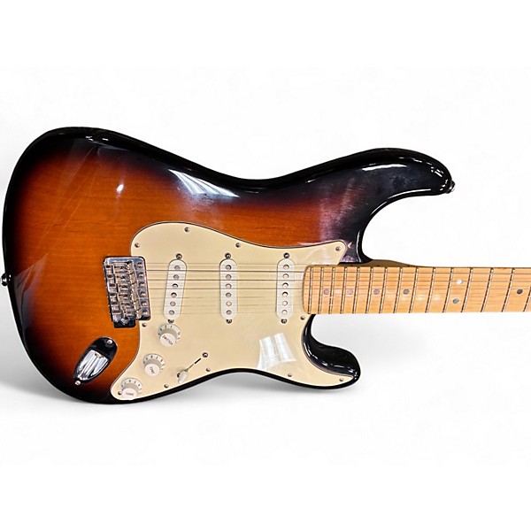 Used Fender STRAOCASTER 2 Color Sunburst Solid Body Electric Guitar