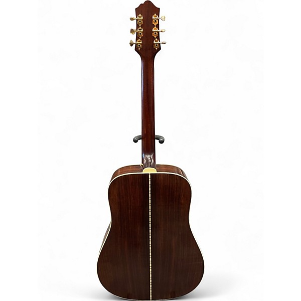 Used Epiphone Masterbuilt DR-500R Natural Acoustic Guitar