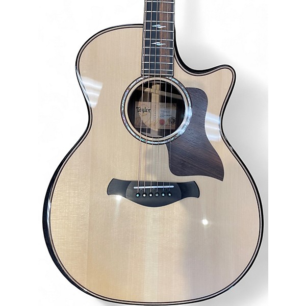 Used Taylor 814CE BUILDERS EDITION Natural Acoustic Electric Guitar