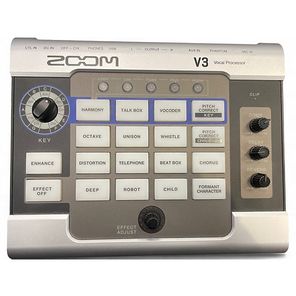 Used Zoom V3  Vocal Processor