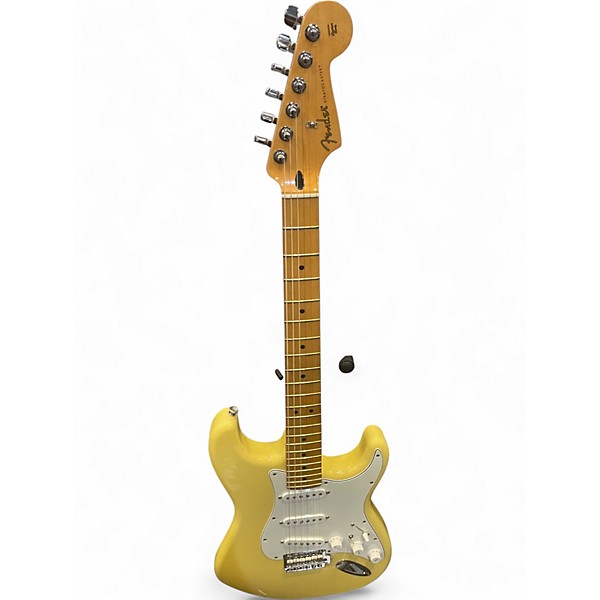 Used Fender Player Stratocaster Olympic White Solid Body Electric Guitar