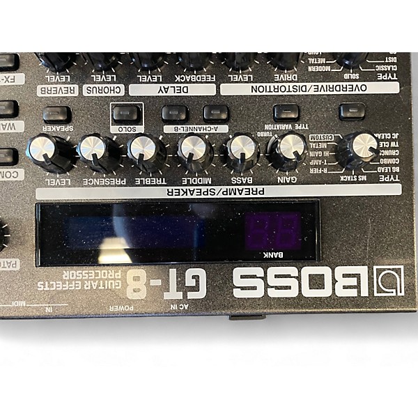 Used BOSS GT8 Guitar Effect Processor