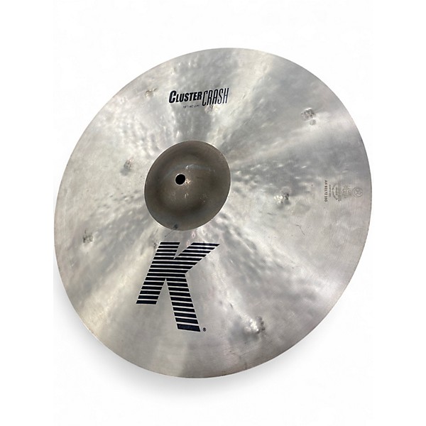 Used Zildjian 16in K Cluster Crash Cymbal