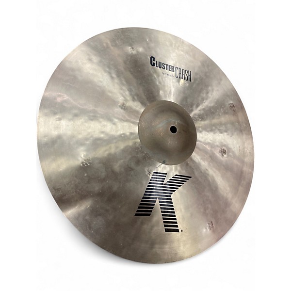 Used Zildjian 16in K Cluster Crash Cymbal