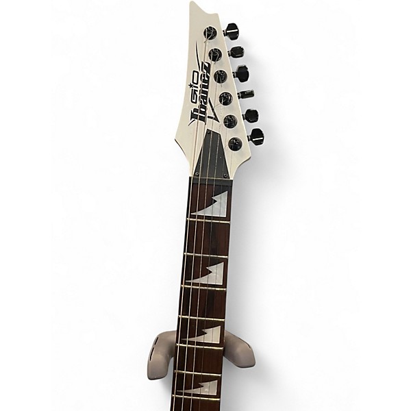 Used Ibanez GRG120BDX White Solid Body Electric Guitar