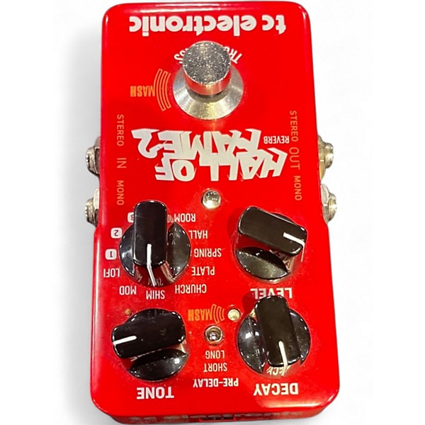 Used TC Electronic Hall Of Fame 2 Reverb Effect Pedal