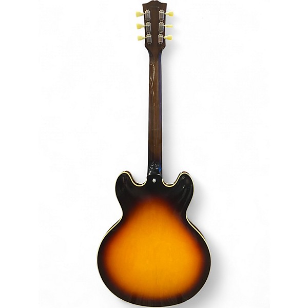 Used Gibson Custom ES 335 3 Color Sunburst Hollow Body Electric Guitar