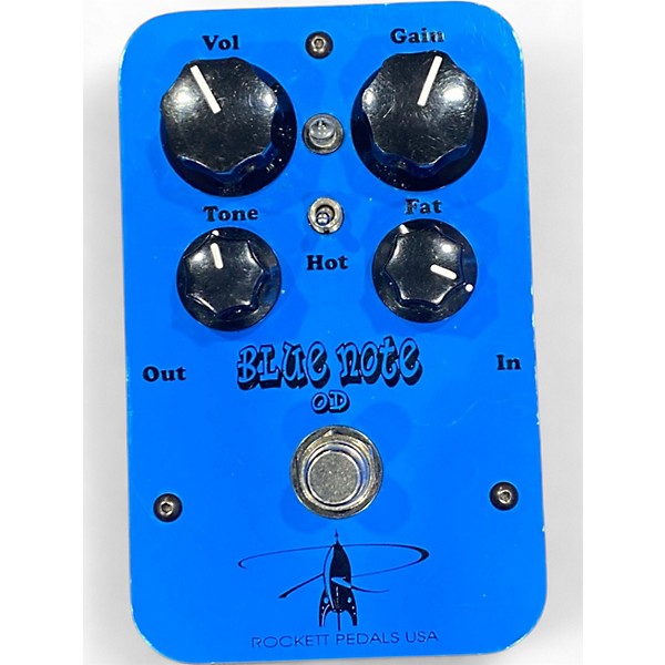 Used Rockett Pedals Usa Blue Note OD Effect Pedal