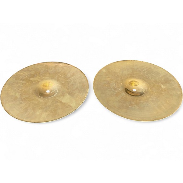 Used Zildjian 14in A Custom Hi Hat Pair Cymbal