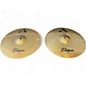 Used Zildjian 14in A Custom Hi Hat Pair Cymbal