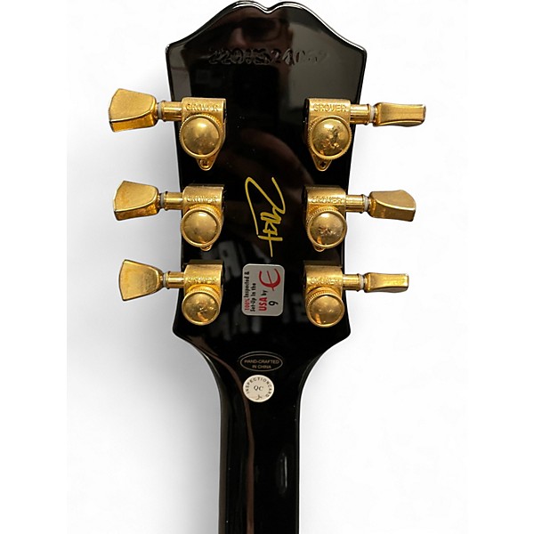 Used Epiphone les paul mkh orgins custom Black Solid Body Electric Guitar