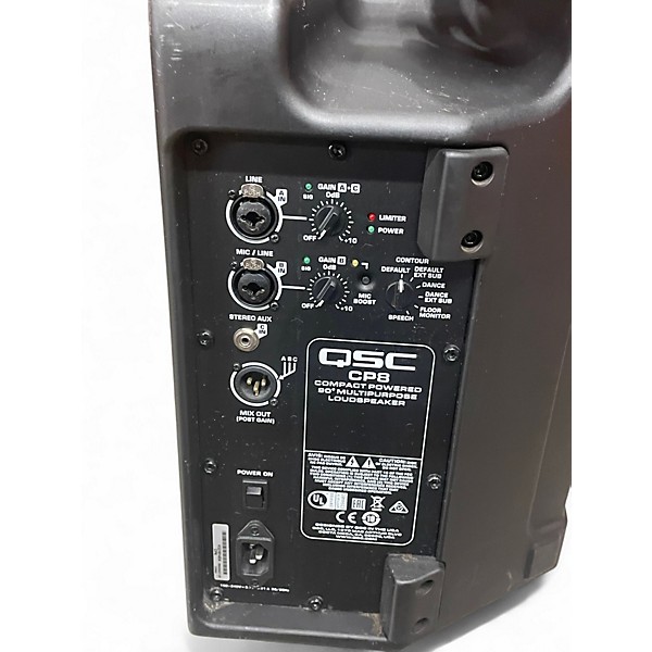 Used QSC CP8 Powered Speaker