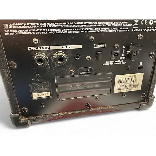 Used Roland Micro Cube Guitar Combo Amp