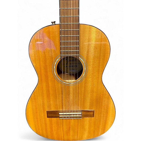 Used Fender FA15 Natural Classical Acoustic Guitar