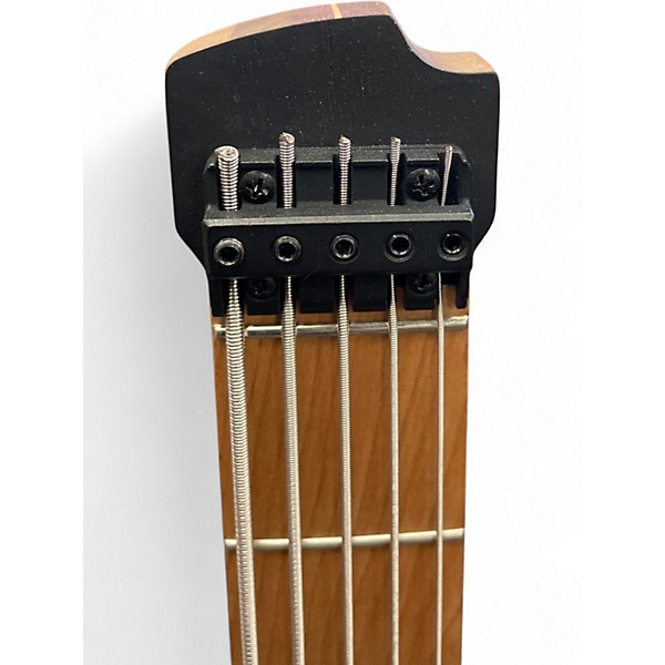 Used Cort Space5 Trans Green Electric Bass Guitar