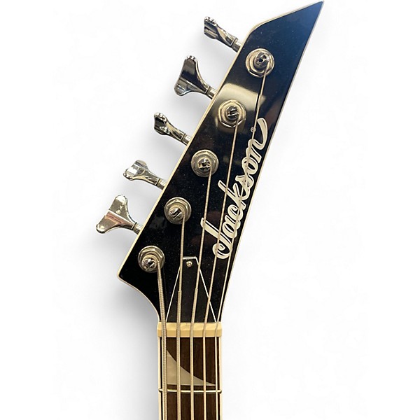 Used Jackson CBXNT DX V X Series Concert Bass  White Electric Bass Guitar