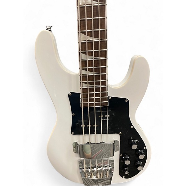 Used Jackson CBXNT DX V X Series Concert Bass  White Electric Bass Guitar