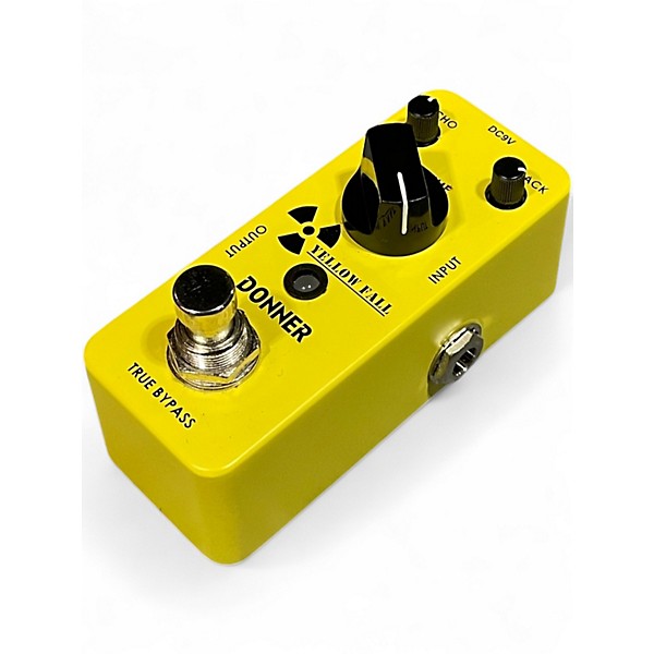 Used Donner Yellow Fall Effect Pedal