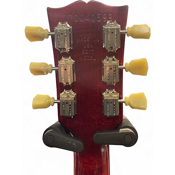 Used 2017 Gibson sg tribute Cherry Solid Body Electric Guitar