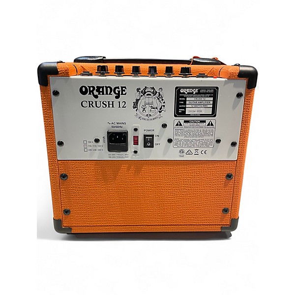 Used Orange Amplifiers Crush 12 Guitar Combo Amp