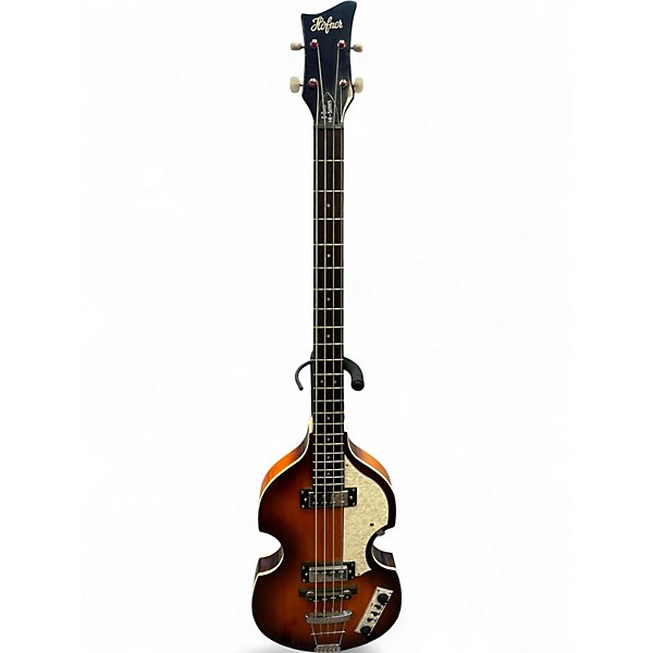 Used Hofner B-BASS HI-SERIES Sunburst Electric Bass Guitar