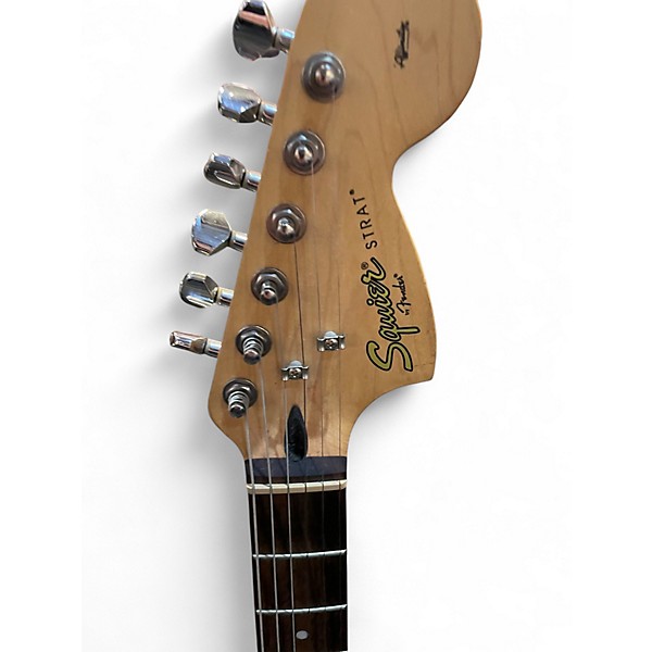 Used Squier Affinity Stratocaster 2 Tone Sunburst Solid Body Electric Guitar