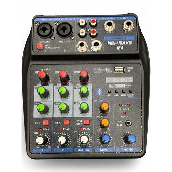 Used New Baxs m4 Powered Mixer