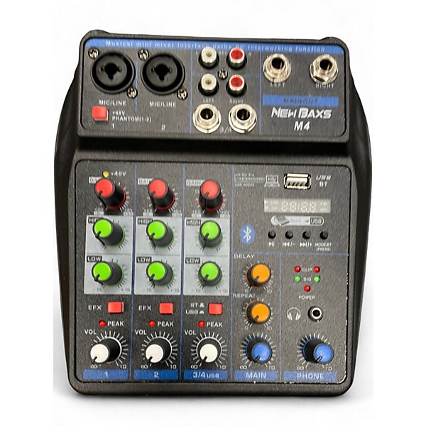 Used New Baxs m4 Powered Mixer