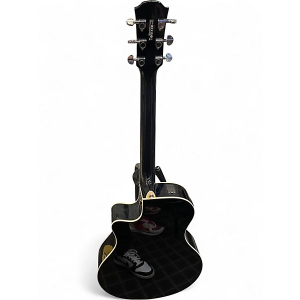 Used Yamaha APX600 Black Acoustic Electric Guitar