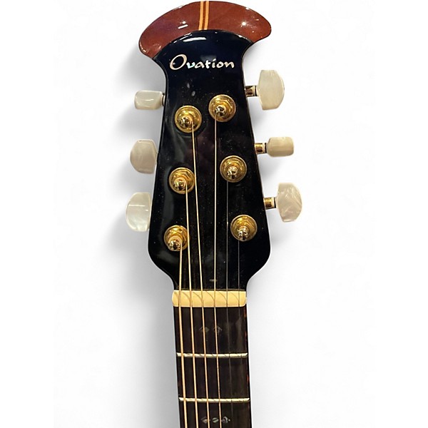 Used Ovation CUSTOM C2079AX 2 Tone Sunburst Acoustic Electric Guitar