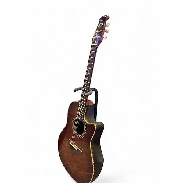 Used Ovation CUSTOM C2079AX 2 Tone Sunburst Acoustic Electric Guitar