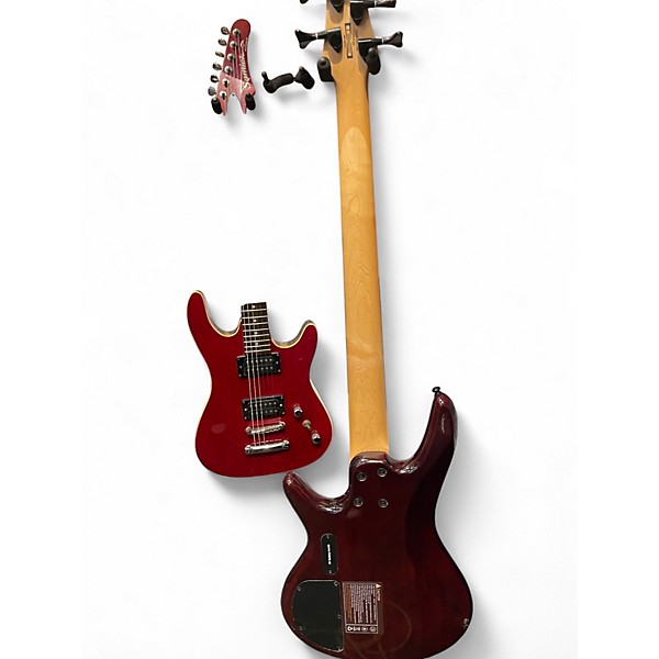 Used 2020 Ibanez GSR205 5 String Wine Red Electric Bass Guitar