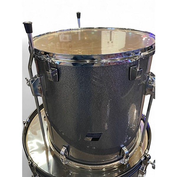 Used Ludwig 5 Piece BACKBEAT BLUE SPARCKLE Drum Kit