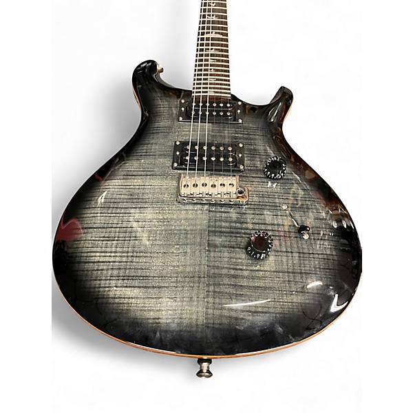 Used PRS SE Custom 22 charcoalburst Solid Body Electric Guitar