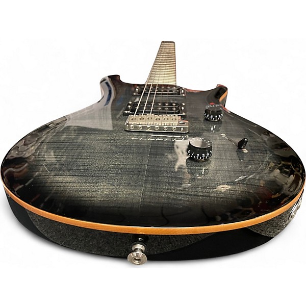 Used PRS SE Custom 22 charcoalburst Solid Body Electric Guitar