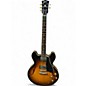 Used Gibson 1973 Reissue ES335 Custom Shop Tobacco Burst Hollow Body Electric Guitar thumbnail
