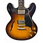 Used Gibson 1973 Reissue ES335 Custom Shop Tobacco Burst Hollow Body Electric Guitar