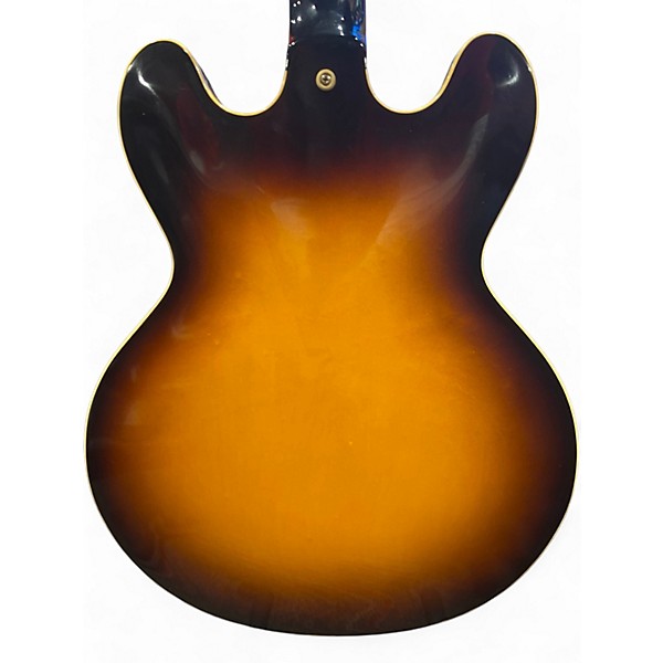 Used Gibson 1973 Reissue ES335 Custom Shop Tobacco Burst Hollow Body Electric Guitar